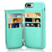 Phone case with zipper wallet gallery image