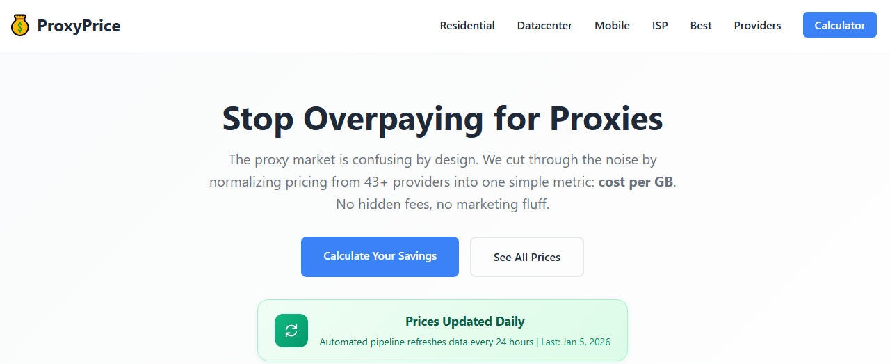ProxyPrice gallery image