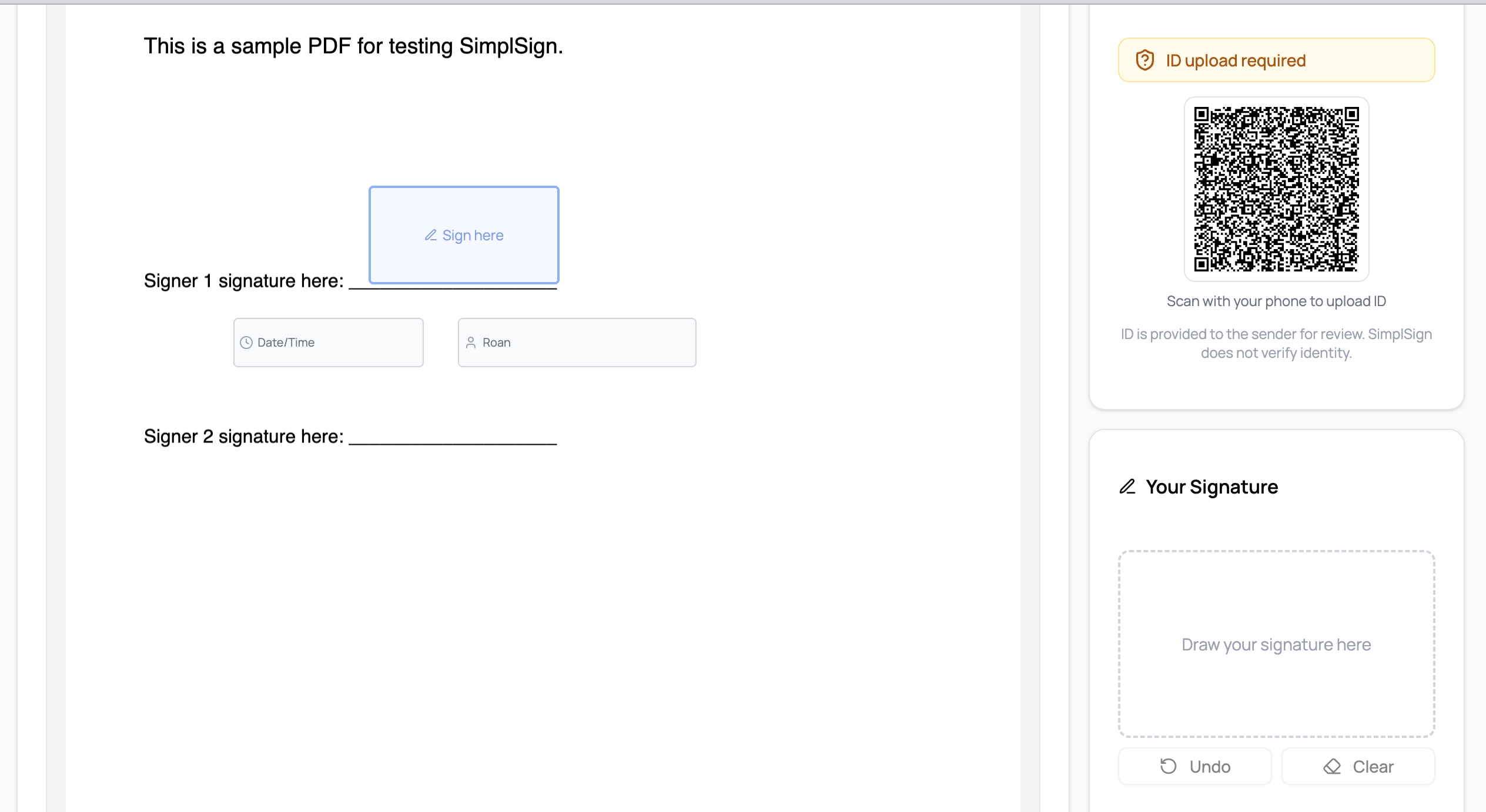 SimplSign | Simple E-Signatures gallery image
