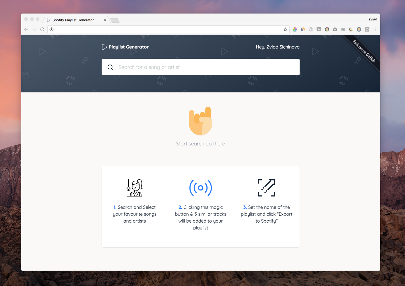 Spotify Playlist Generator gallery image