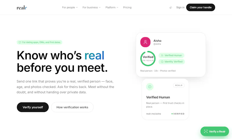 Realr.me screenshot 4