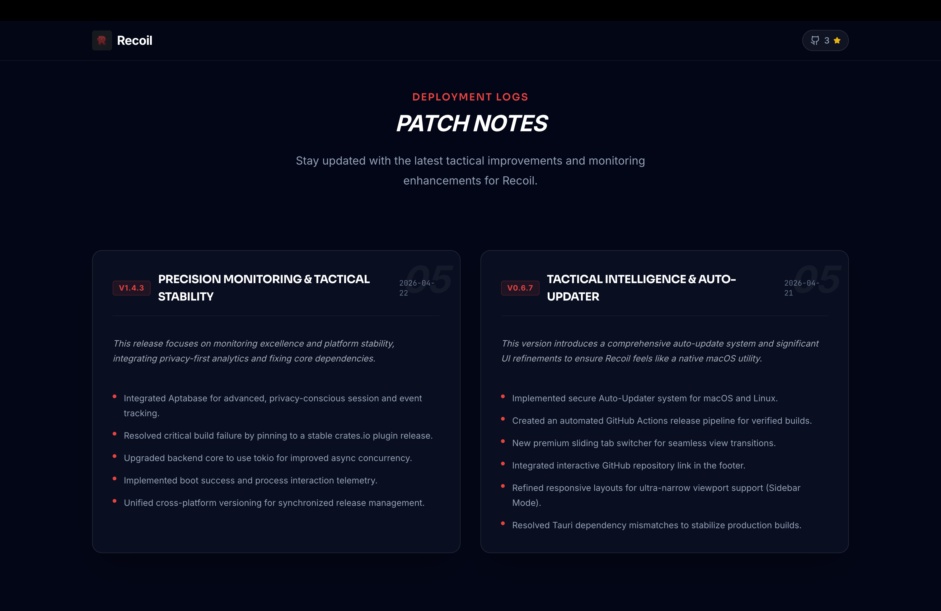 Recoil gallery image