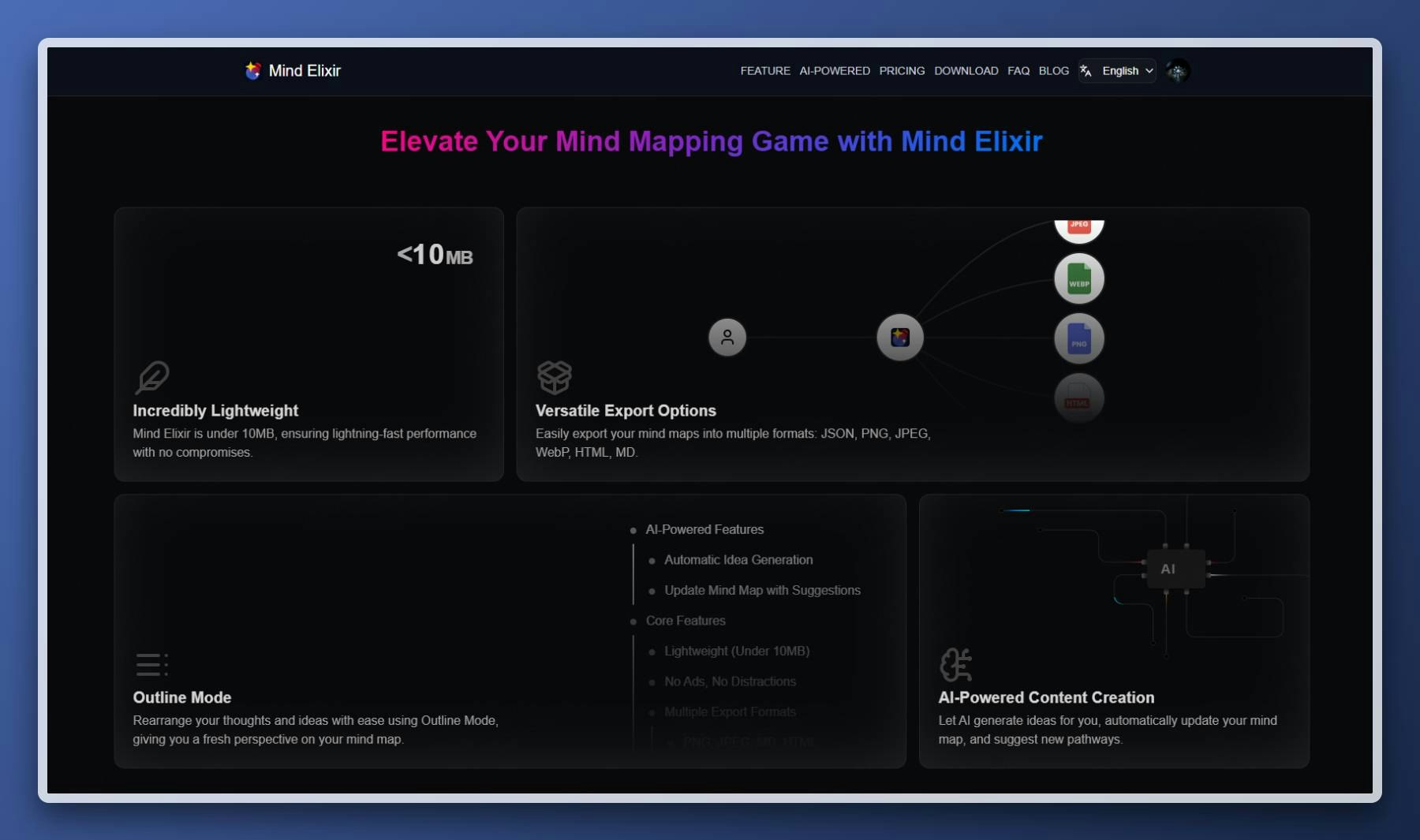 Mind Elixir masaüstü medya 3