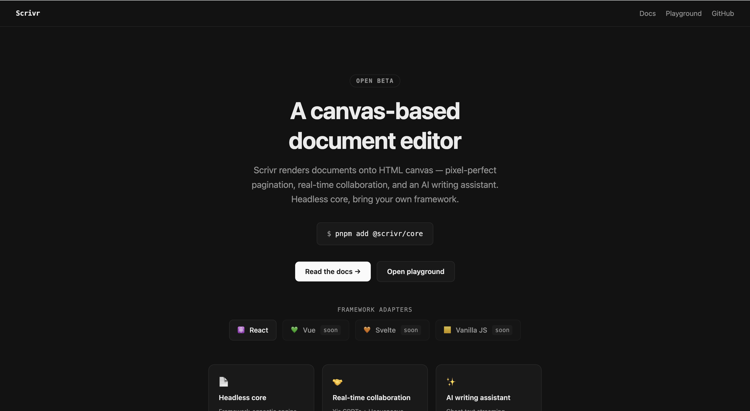 Scrivr gallery image