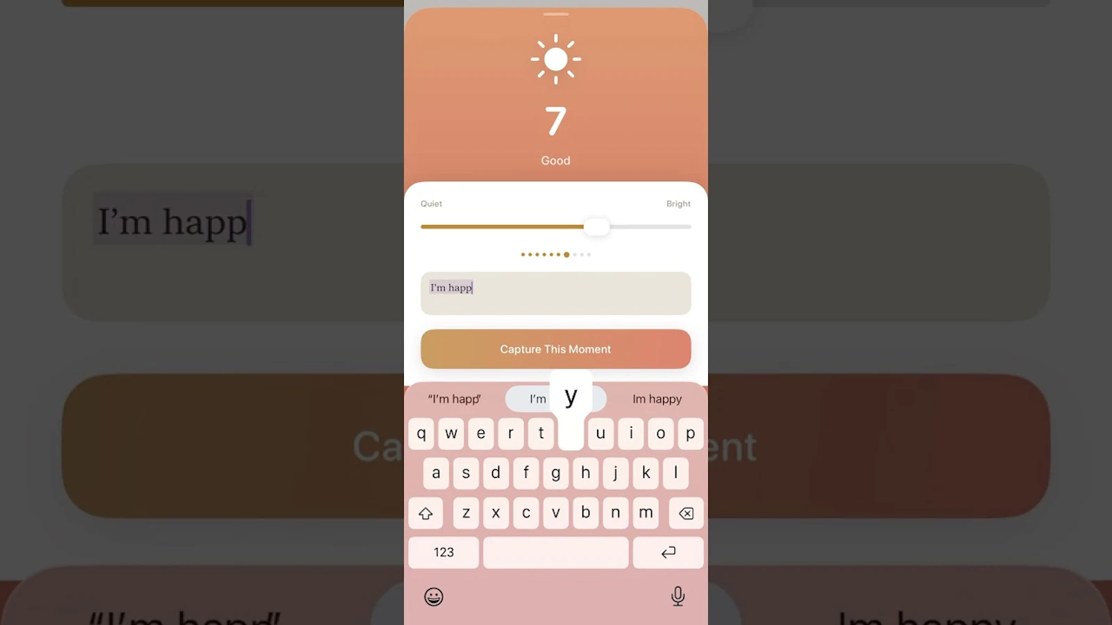 Bloom: Daily Happiness Coach screenshot 1 (video preview)