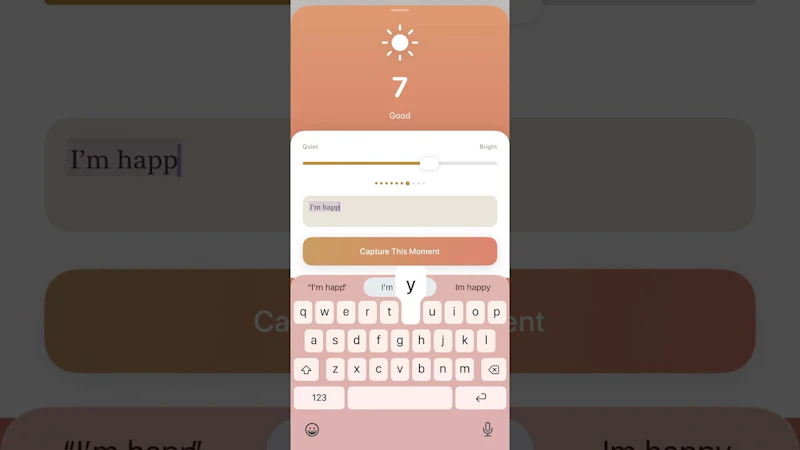 Bloom: Daily Happiness Coach screenshot 1 (video preview)