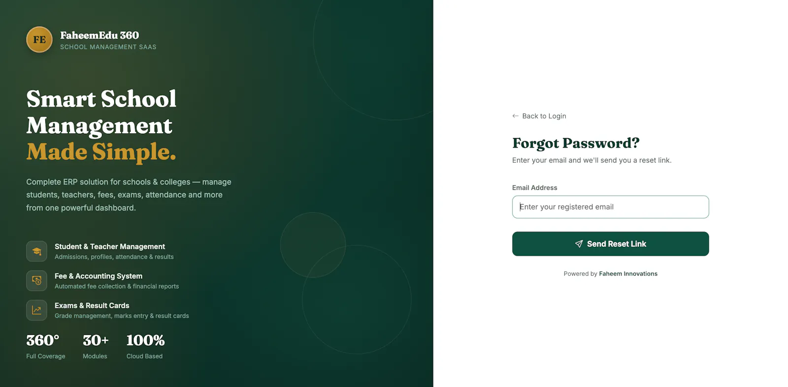 Login — FaheemEdu 360 screenshot 46