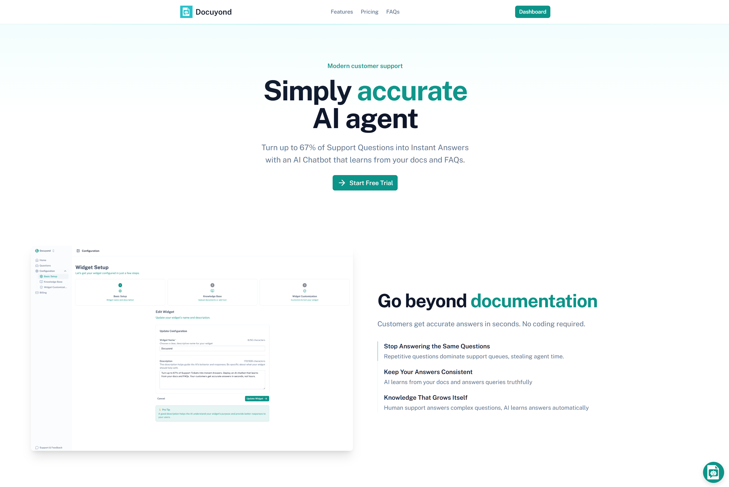 Docuyond - Accurate AI agent gallery image