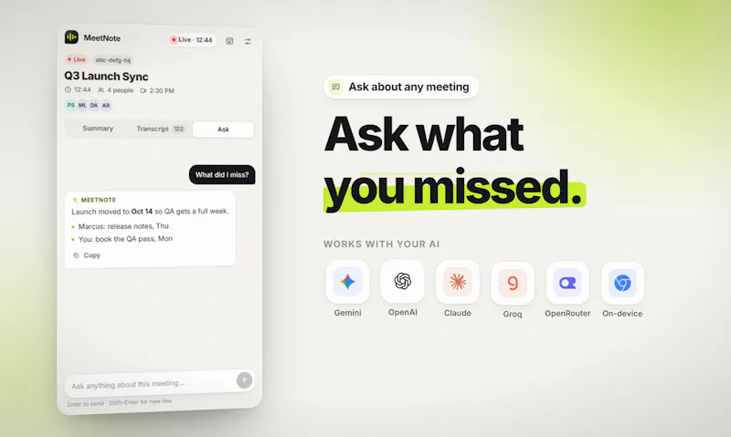 MeetNote screenshot 5