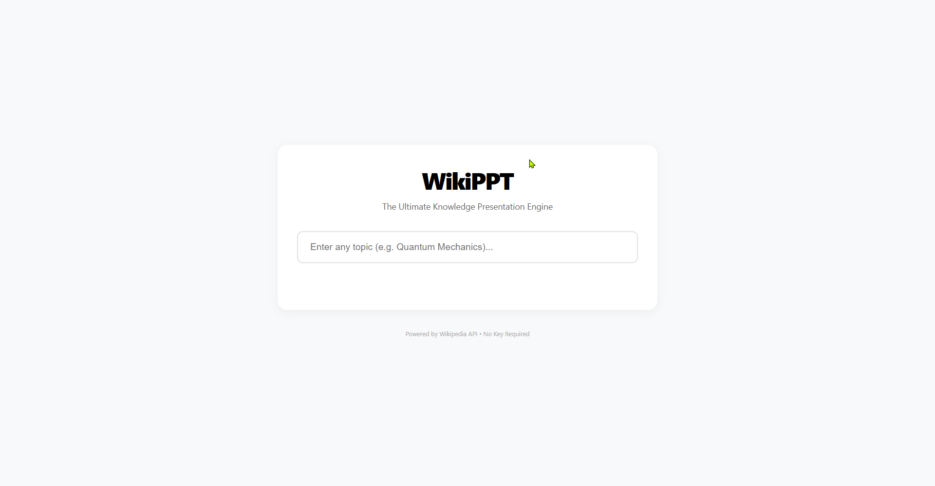 WikiPPT gallery image