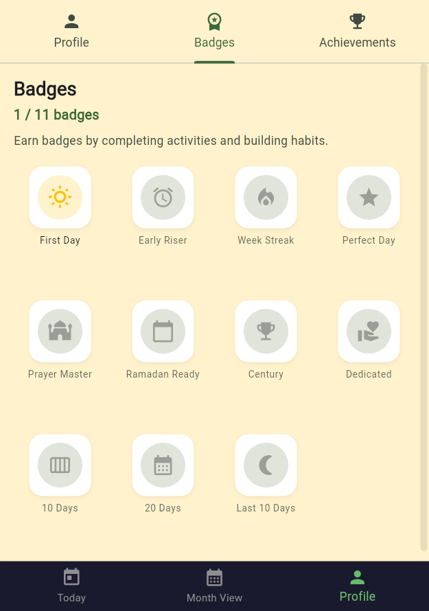Ramadan Tracker gallery image