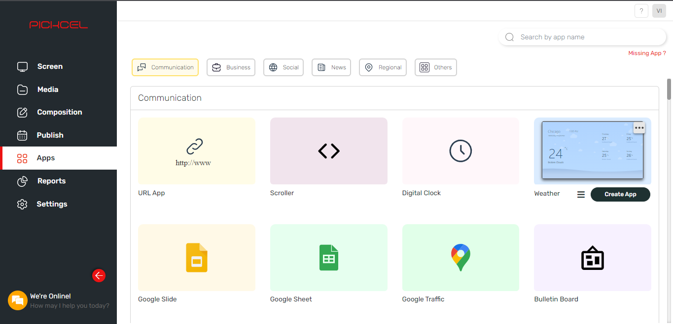 Pickcel Digital Signage Software gallery image