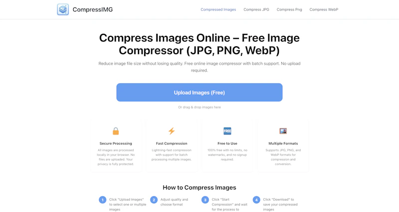 CompressIMG screenshot 1