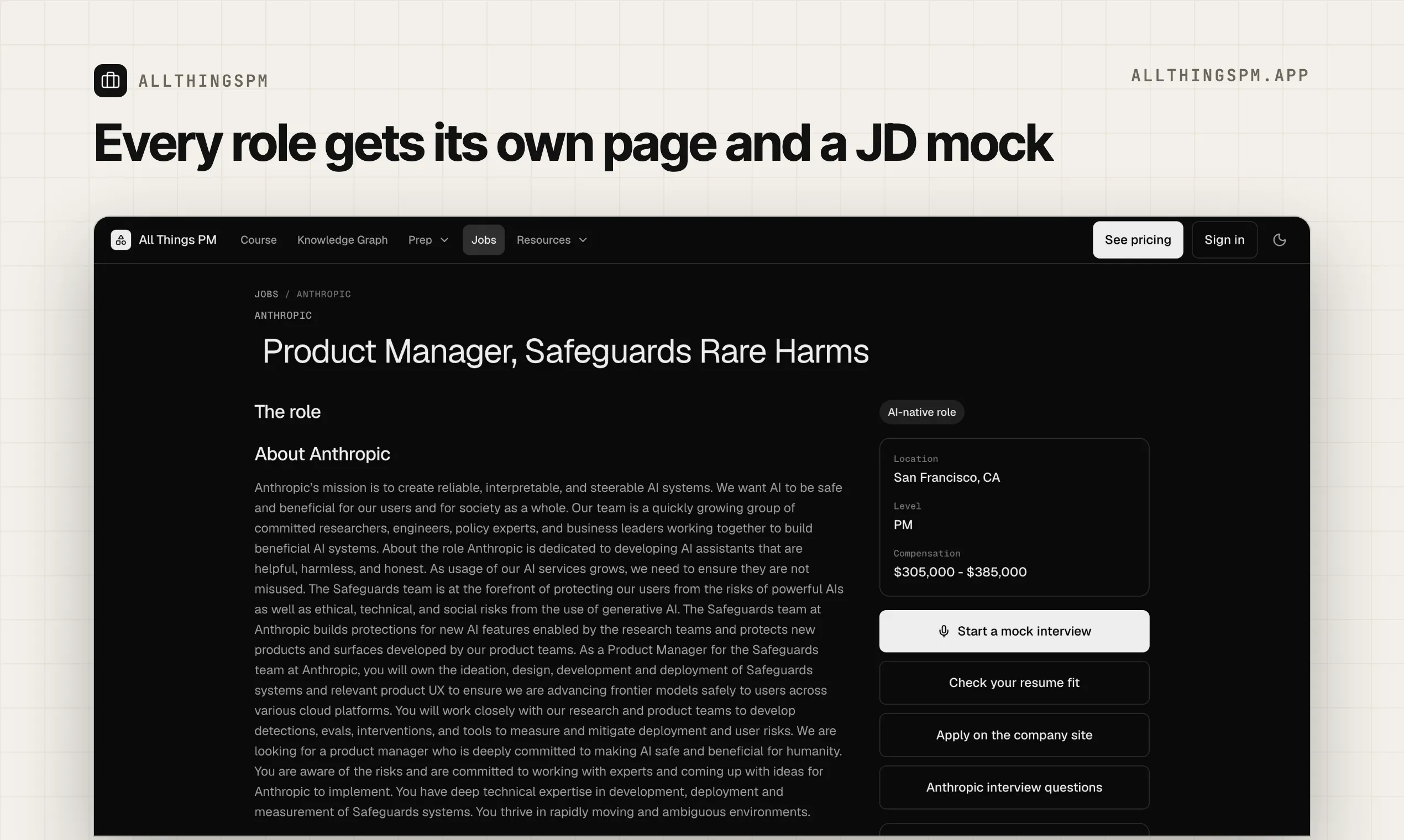 AI PM Job Board by AllthingsPM gallery image