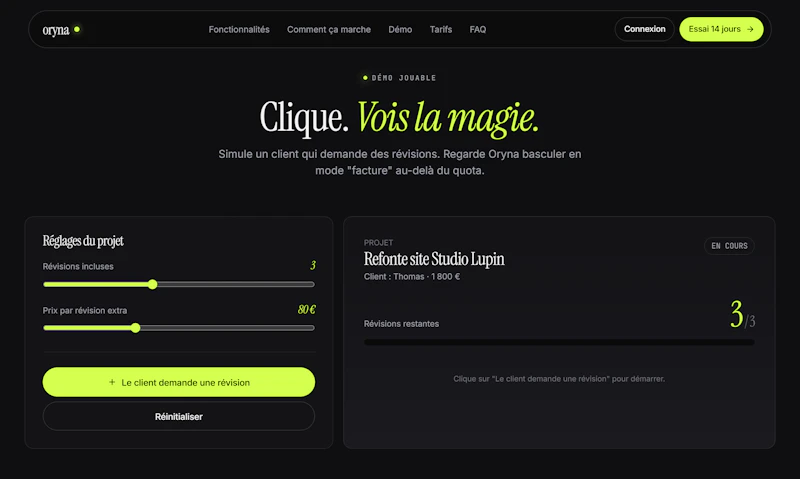 Oryna screenshot 4