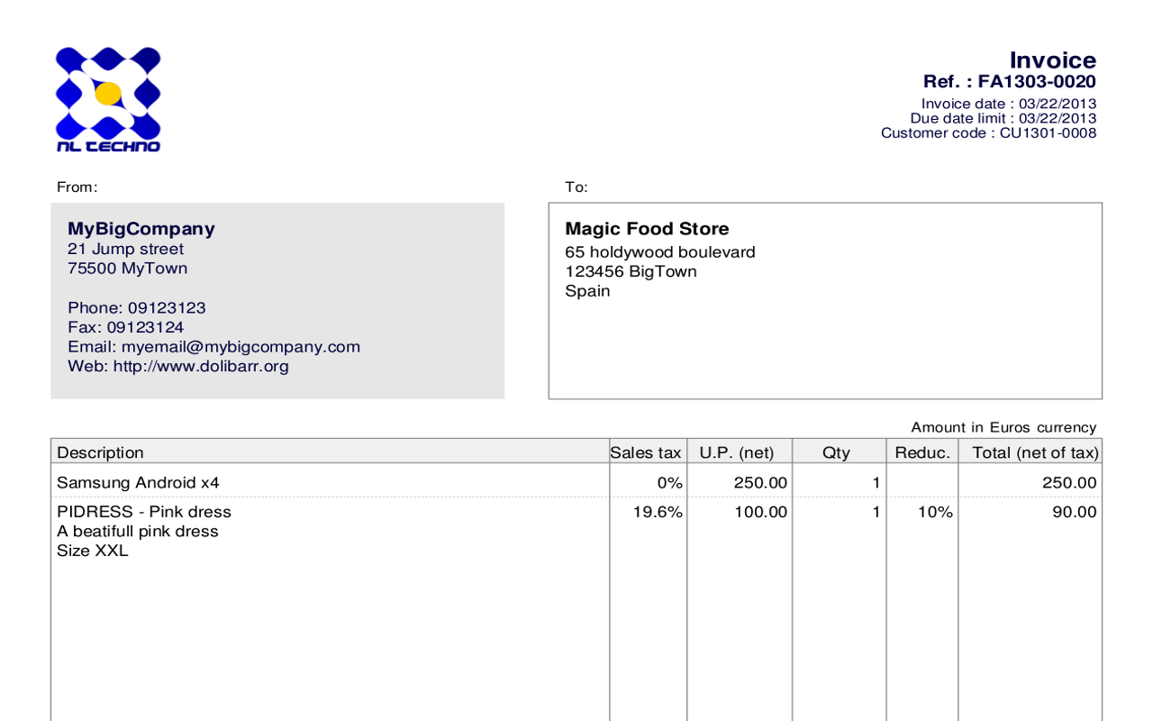 Dolibarr ERP CRM Open Source V19 media 8