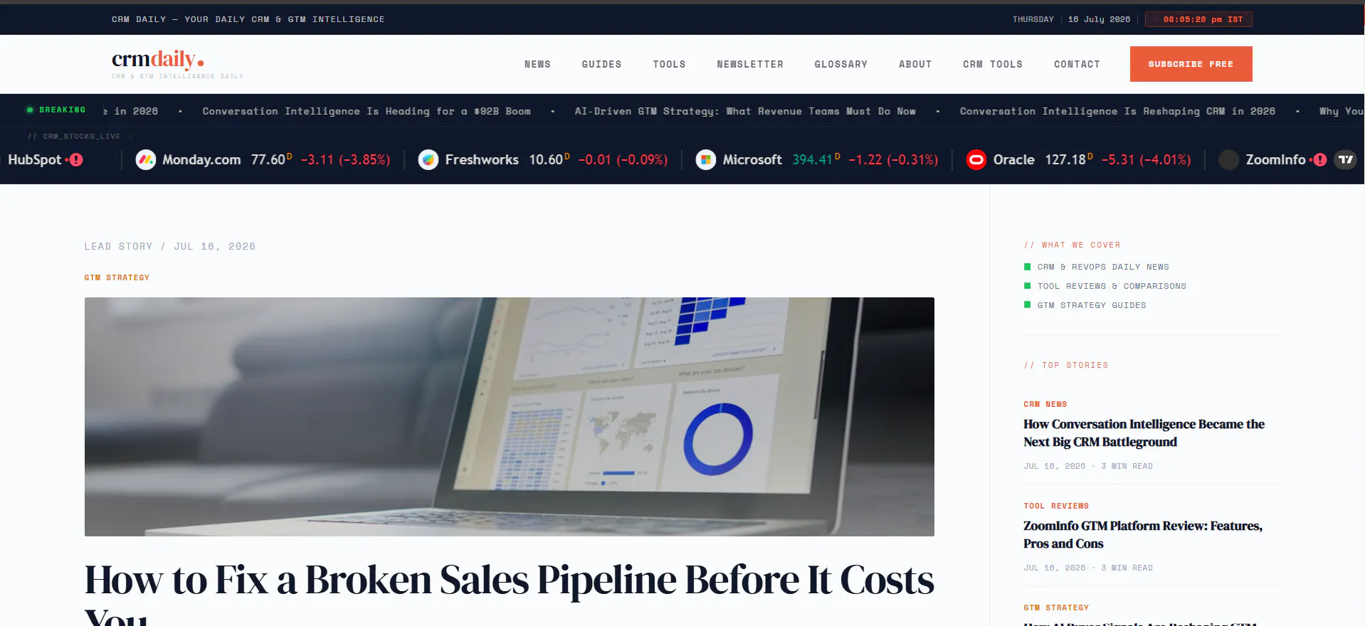 CRM Daily gallery image