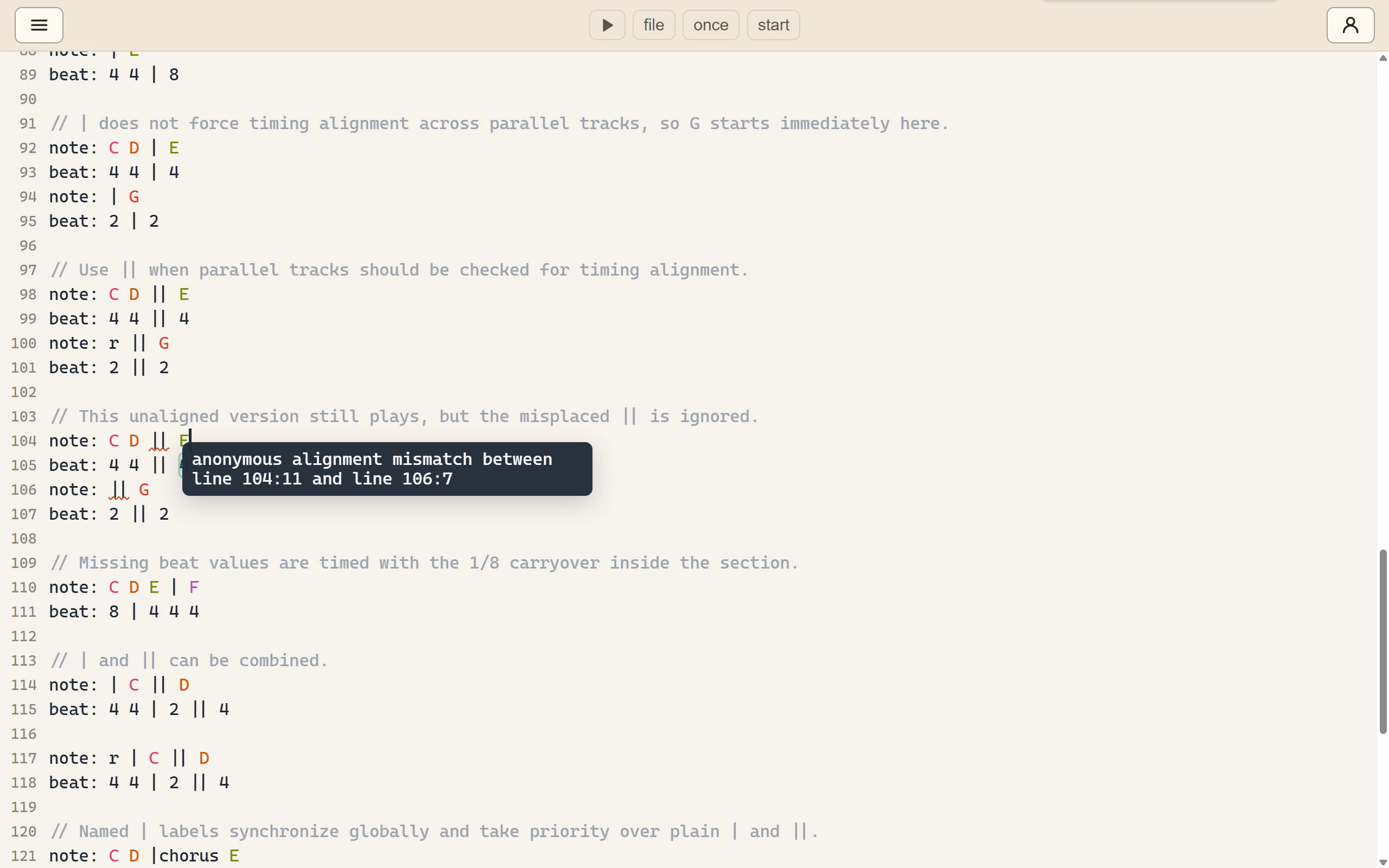 ch3 music editor screenshot 3