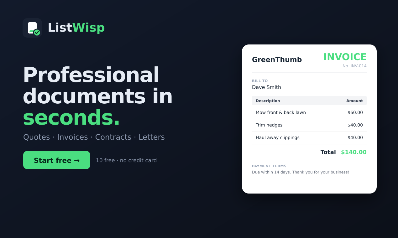 ListWisp gallery image