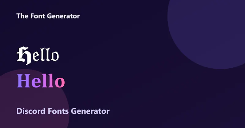 The Font Generator screenshot 3