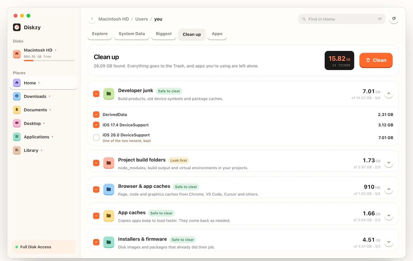 Diskzy screenshot 4