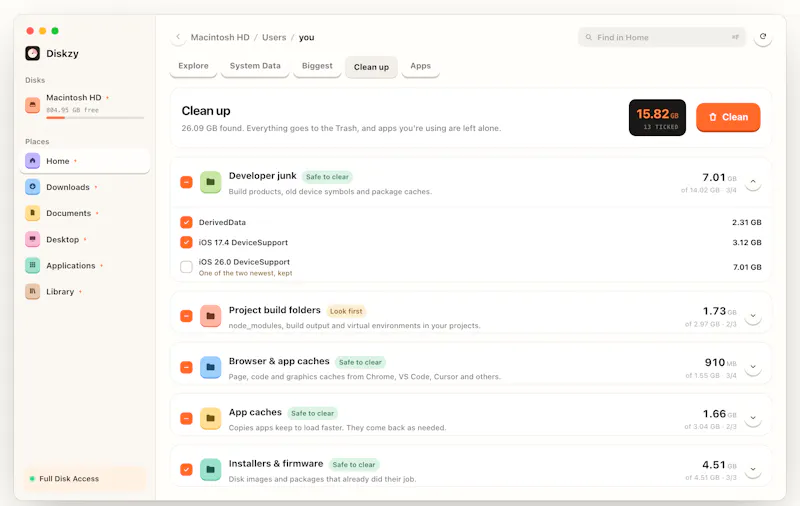 Diskzy screenshot 4