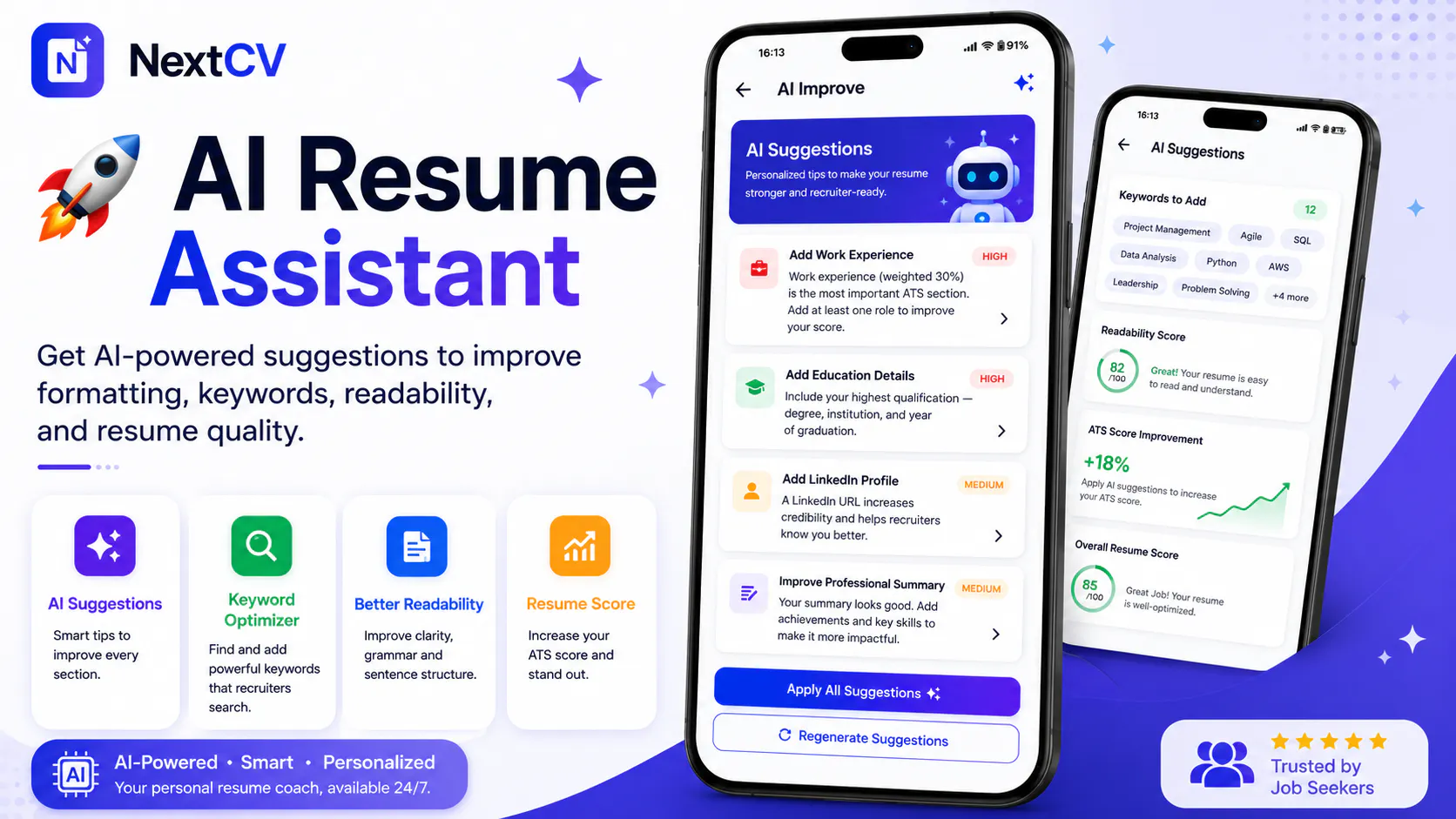 NextCV: Resume & CV Builder gallery image