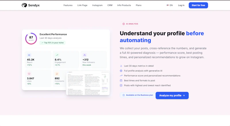 Sendyx screenshot 1