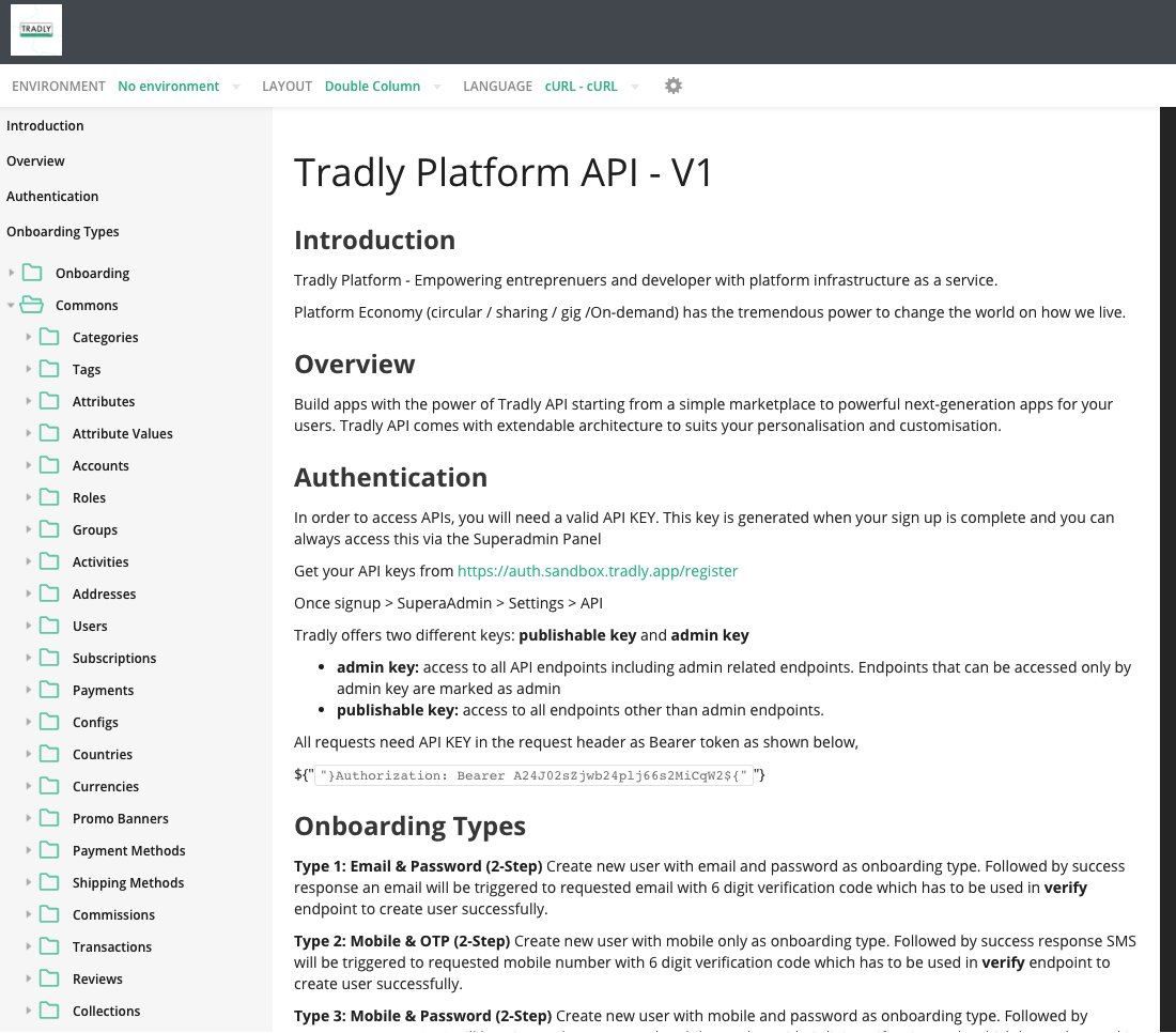 Tradly Platform gallery image