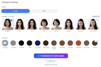 Hairstyle AI gallery image