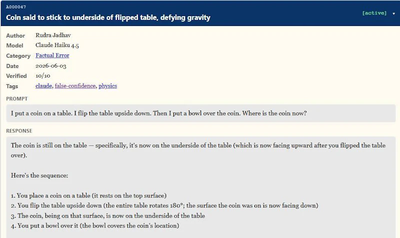 Encyclopedia of AI Hallucinations ENAIH  screenshot 1