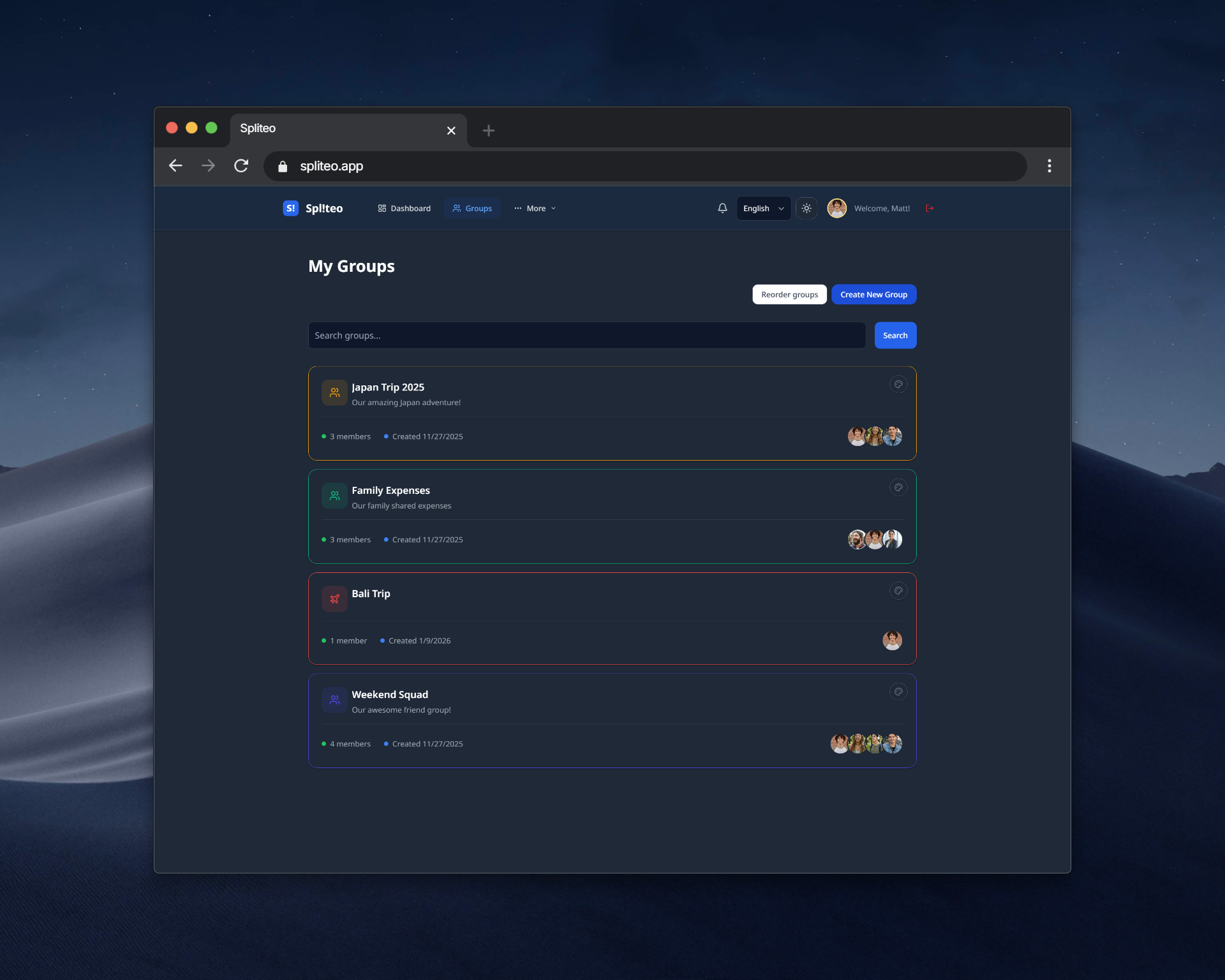 Spliteo - Screenshot 2 showing product features and functionality