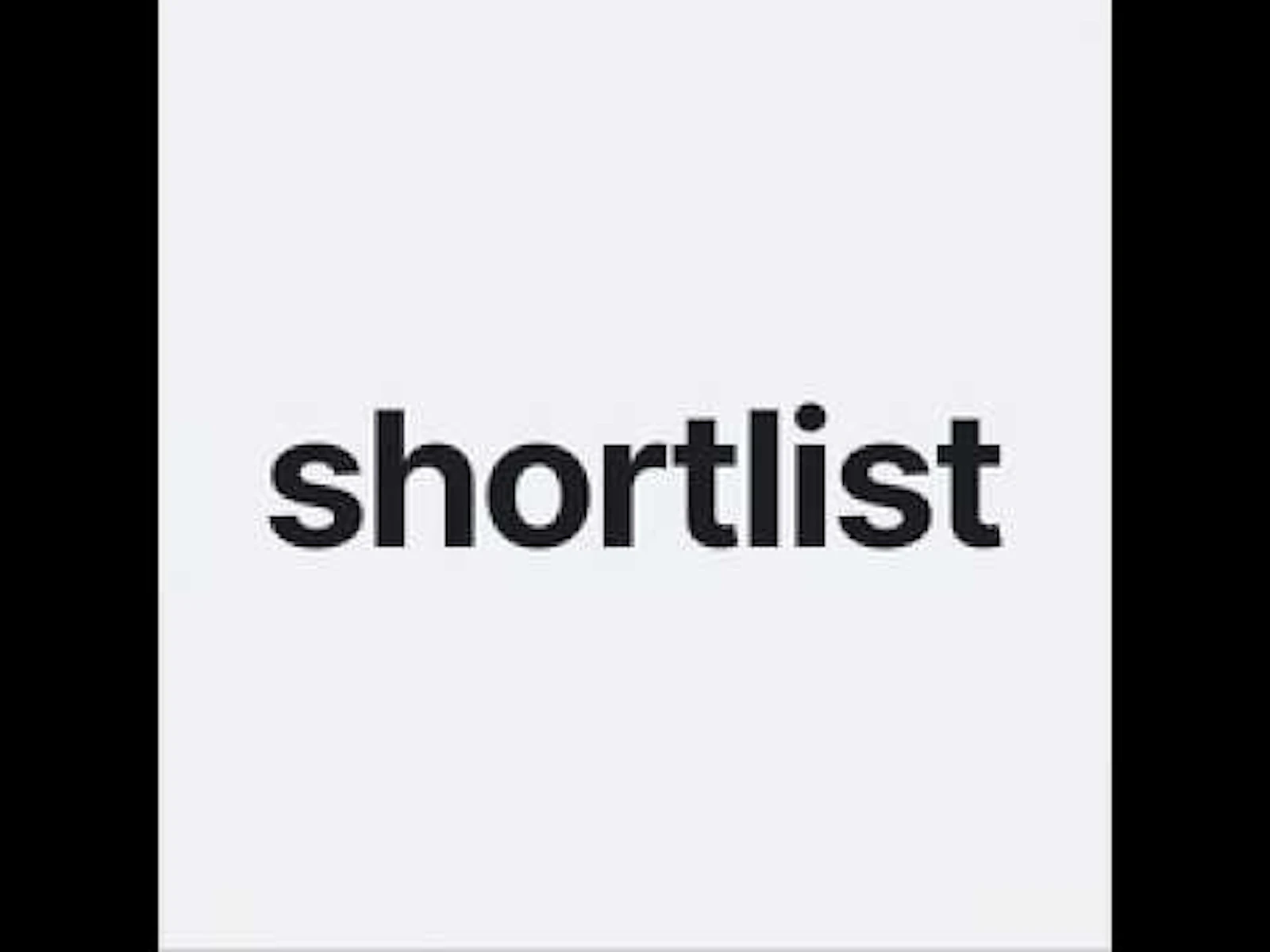 Shortlist screenshot 1 (video preview)