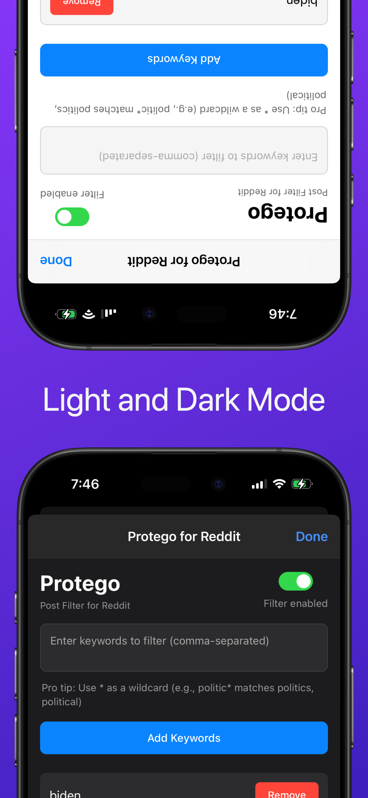 Protego für Reddit - Ein Schildchark für Ihren Reddit -Feed Medien 6