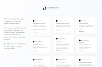 Brand Strategy Kit gallery image