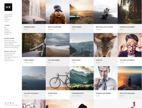 Hyper-X - Free Wordpress Theme, Make Your Own Portfolio, Blog or Shop for Free! gallery image