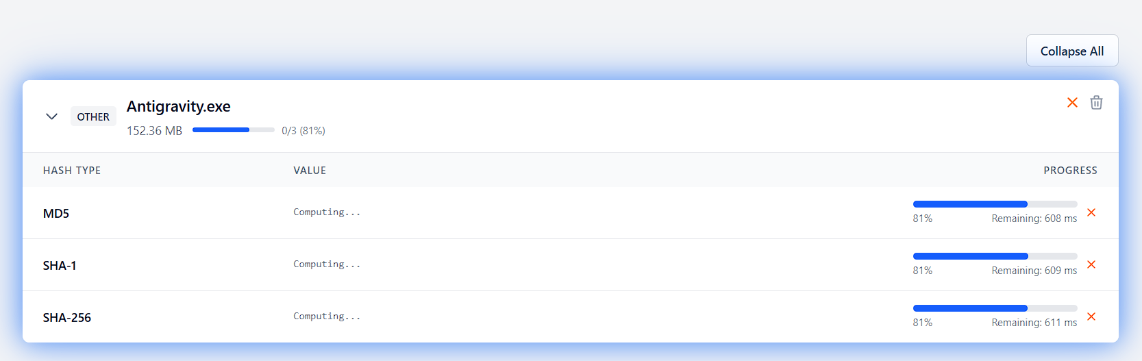 Hash Me Please - Screenshot 2 showing product features and functionality
