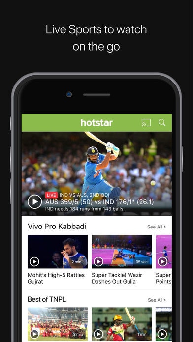 Hotstar tv Hotstar - Watch TV shows, movies, sports online | Product Hunt