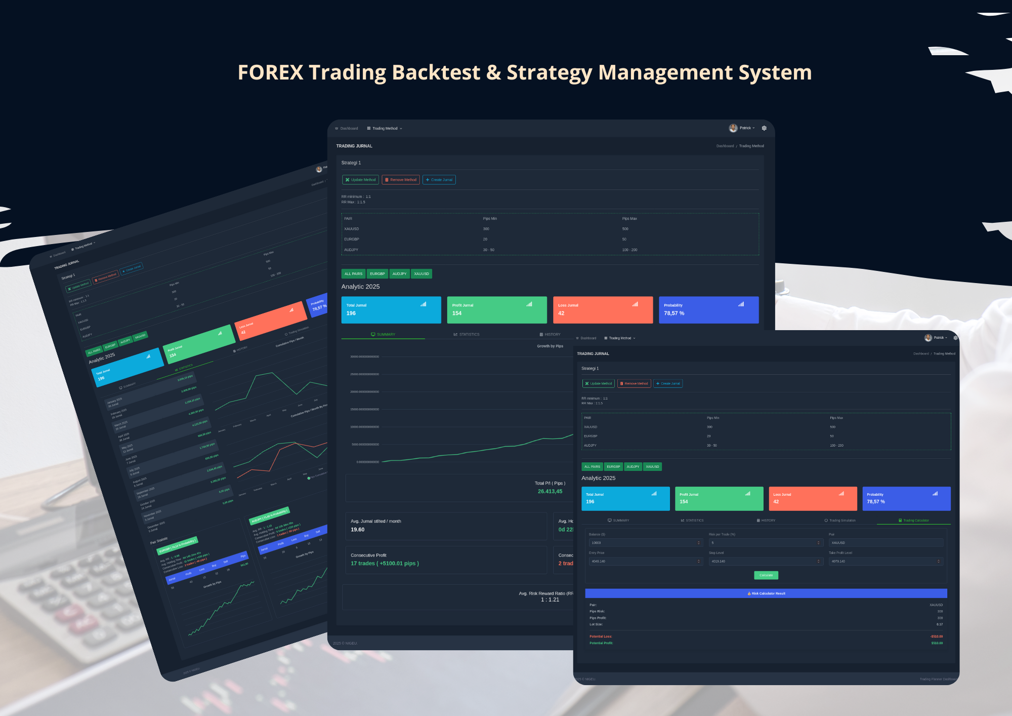 Dashboard Trade Jurn... logo