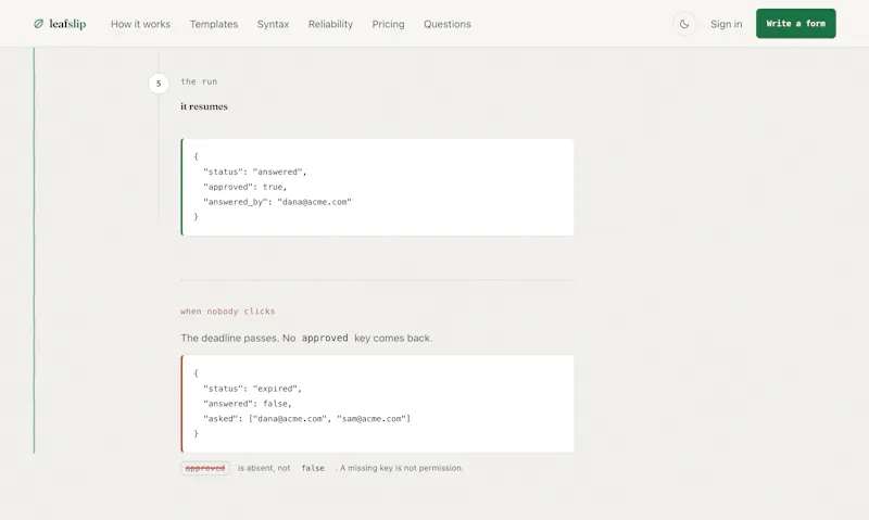 leafslip screenshot 4