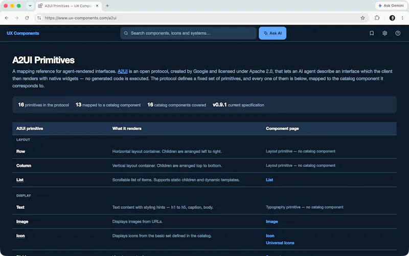 UX Components: Design System Reference screenshot 6