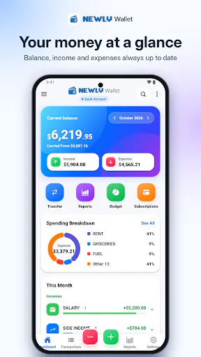 NEWLY Wallet: Budget Tracker gallery image