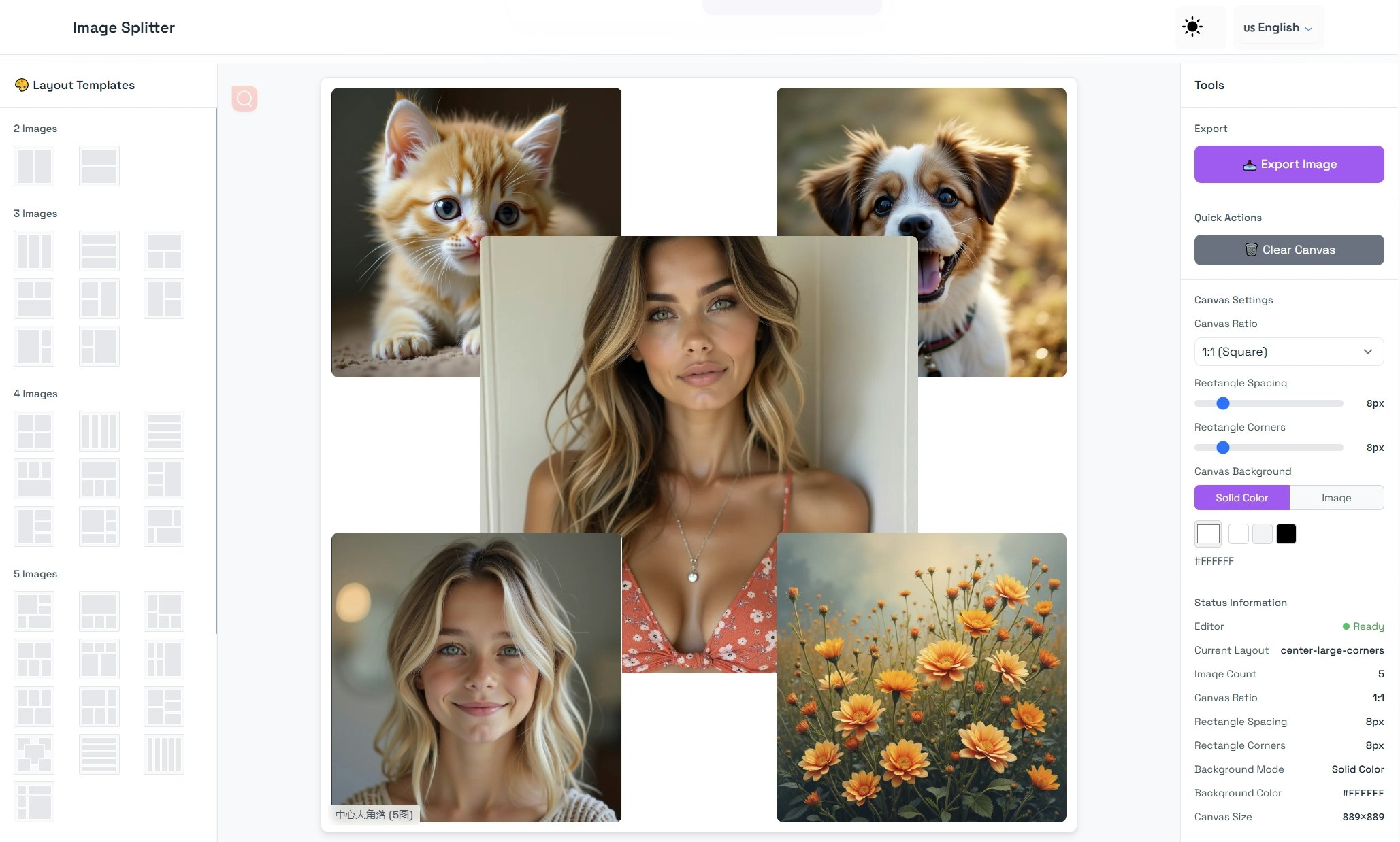 Photo Collage Maker - Crea collage e layout di immagini - produttore di griglia Instagram gratuito media 1