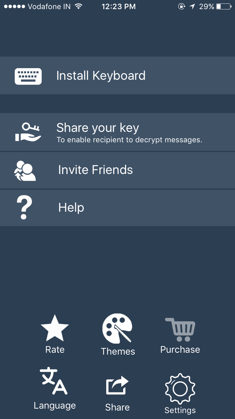 Secure Text Keyboard gallery image