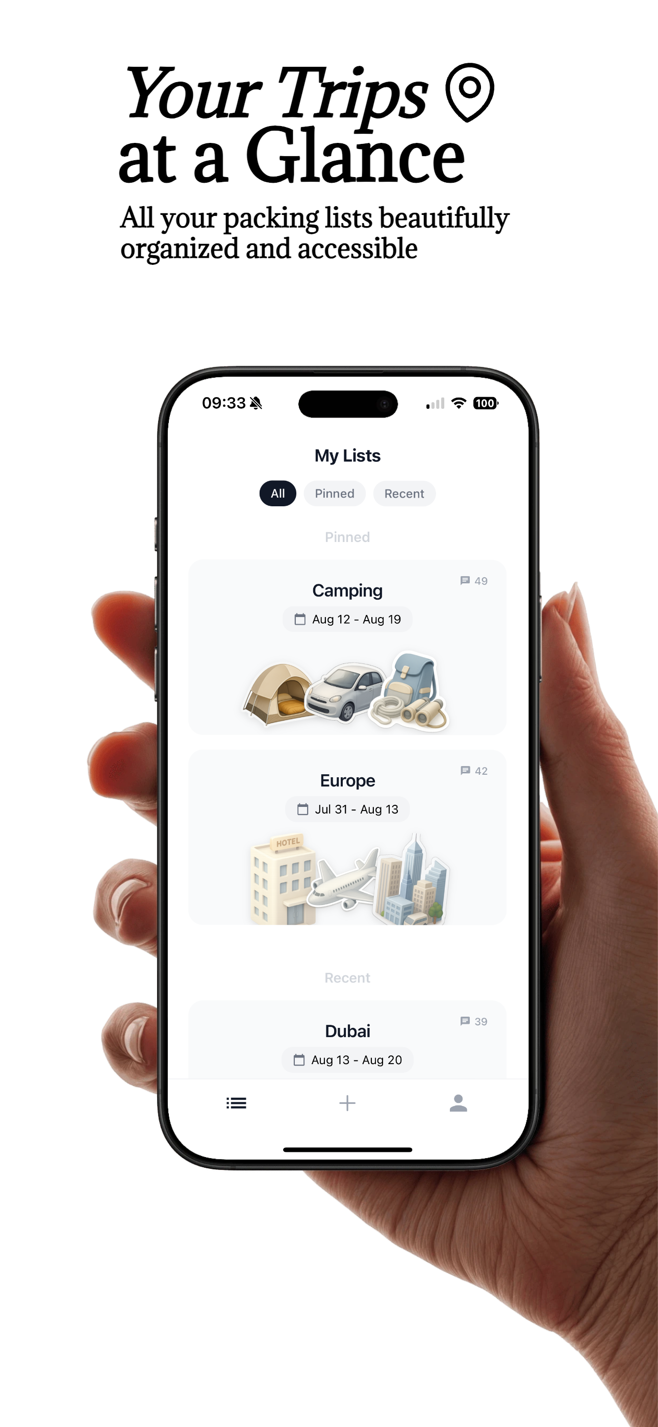 Bagio – Smart Trip Packing media 2