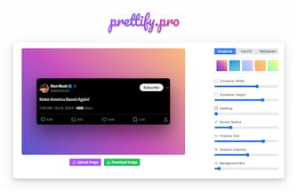 Prettify gallery image