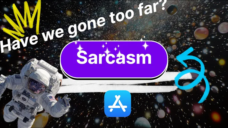 Sarcasm — Microsite screenshot 1 (video preview)