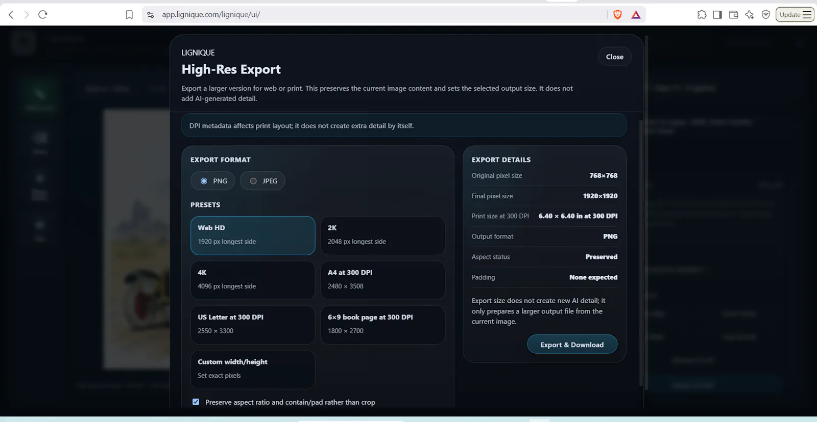 Lignique screenshot 3