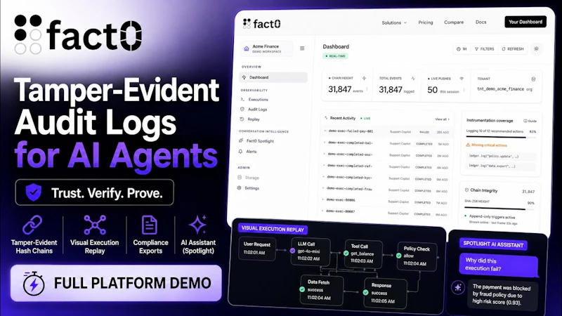 Fact0 screenshot 1 (video preview)