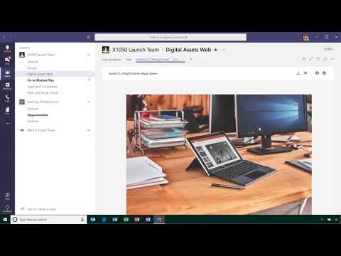 Adobe CC + Microsoft Teams Integration gallery image
